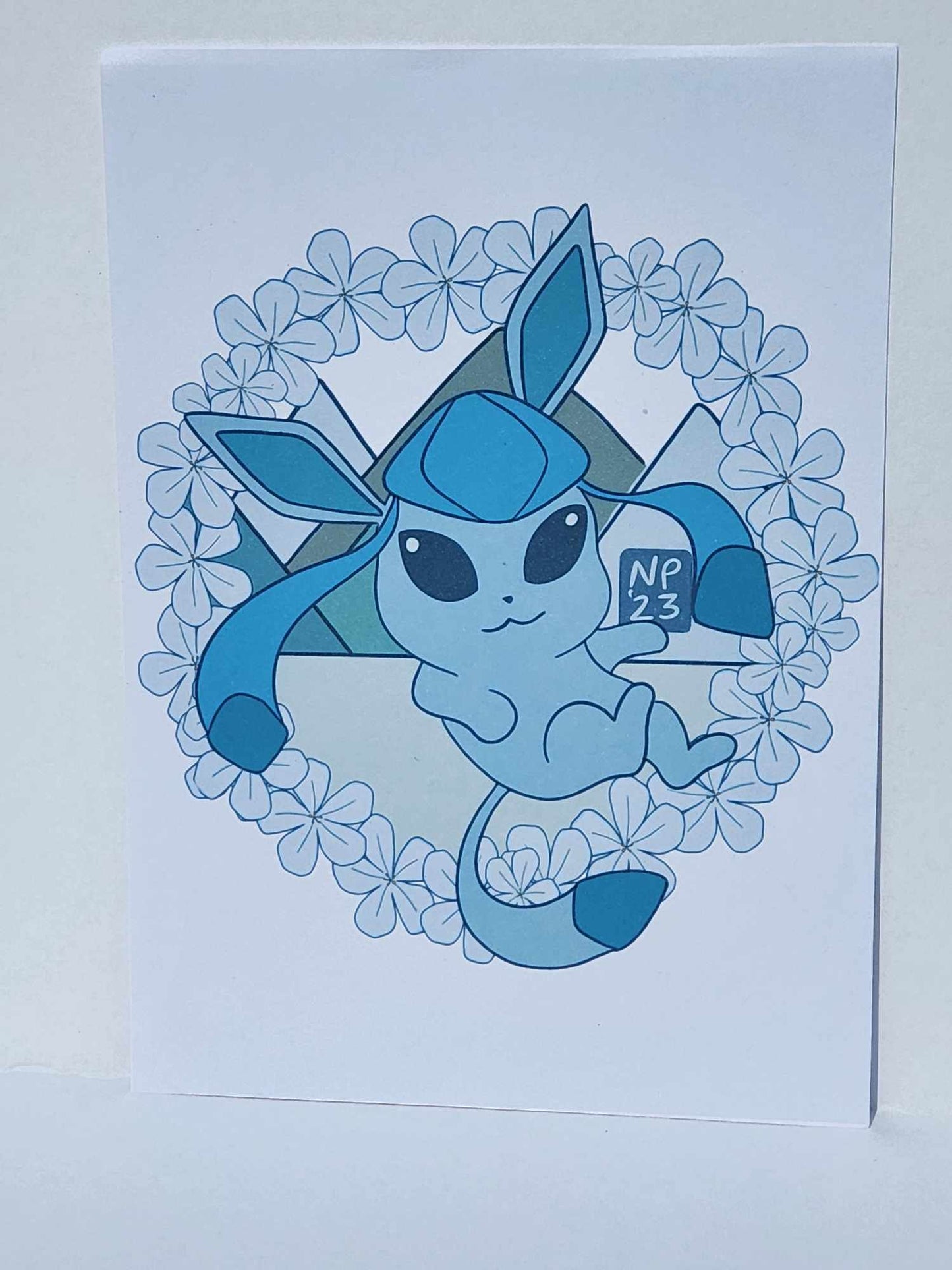 Glaceon Eevee Evolution Prints