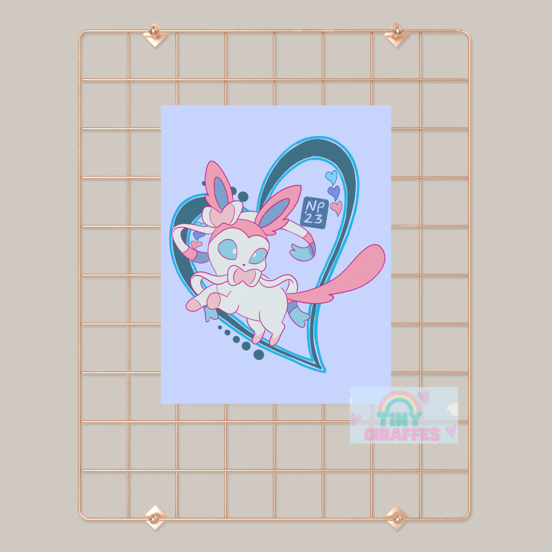 Sylveon Eevee  Prints