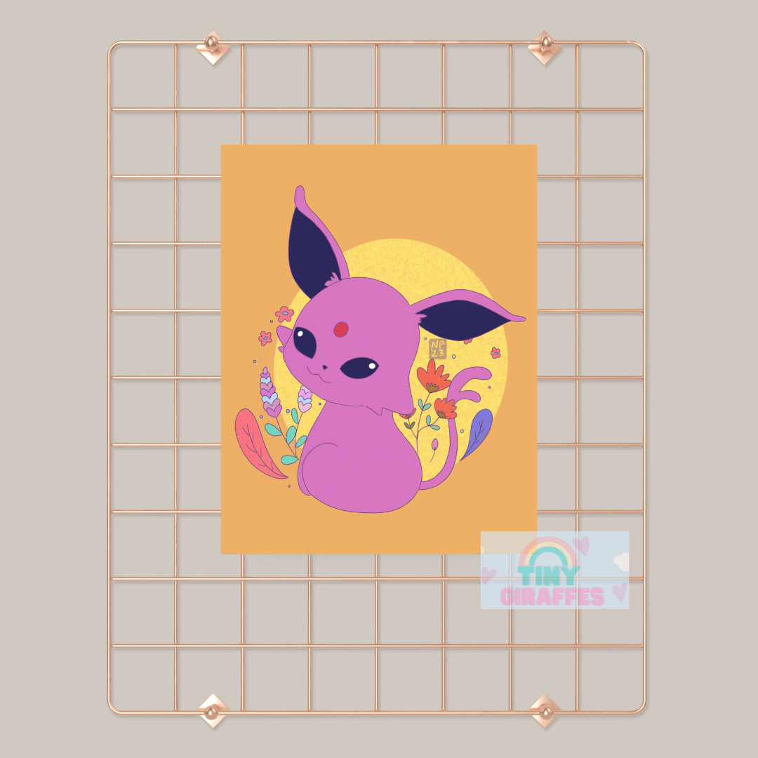 Espeon Eevee  Prints