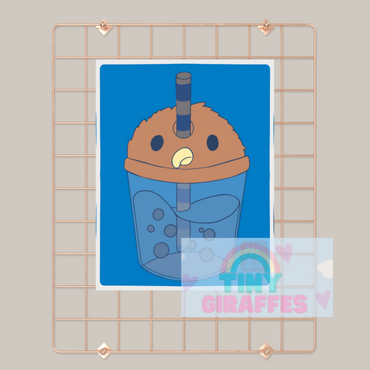 Ravenclaw Boba Tea Prints