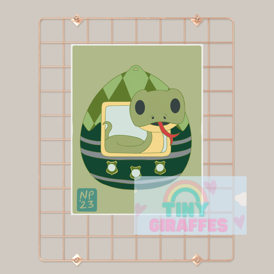 Slytherin Tamagotchi Prints