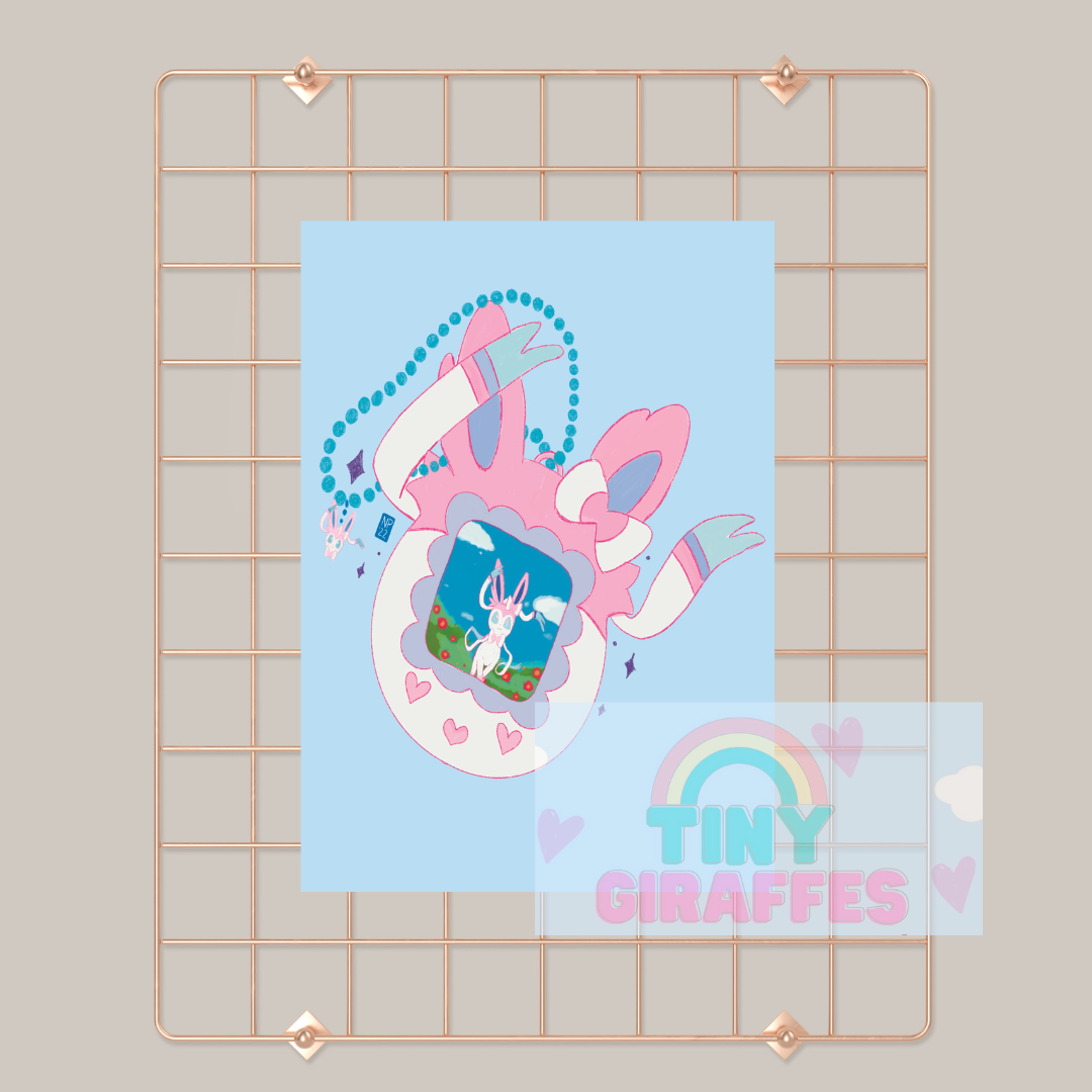 Sylveon Tamagotchi Prints