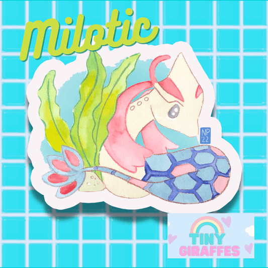 Pokemon Milotic Sticker - TinyGiraffes