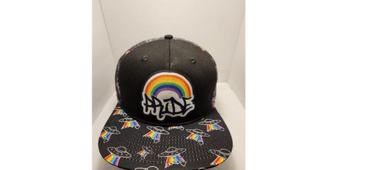 LGBTQ+ PRIDE RAINBOW SNAPBACK