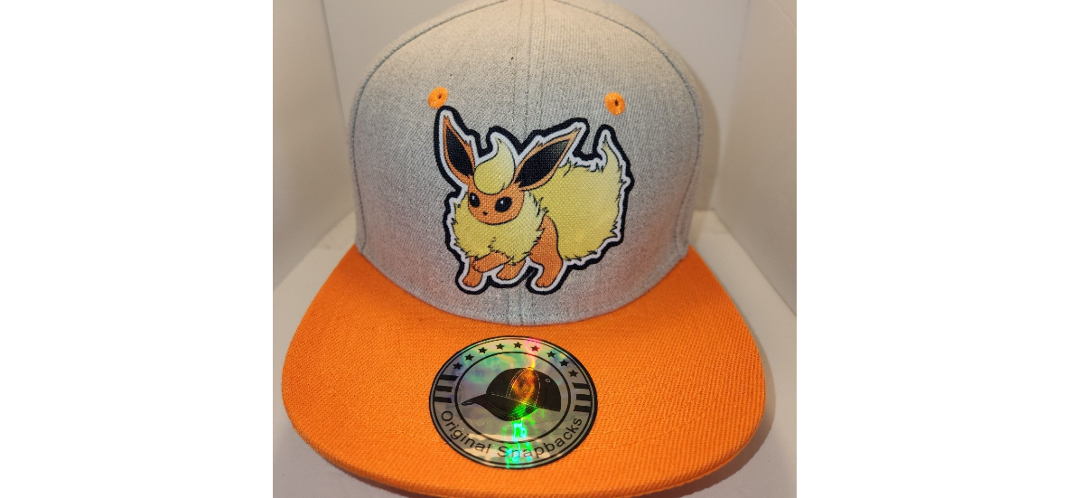 POKEMON FLAREON SNAPBACK